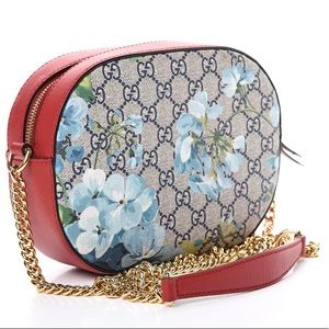 Gucci Mini Chain Bag GG blooms print